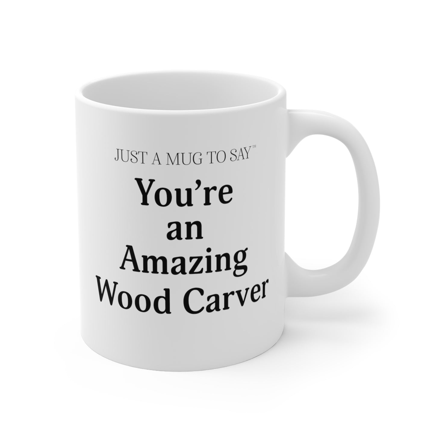 Wood Carver Mug