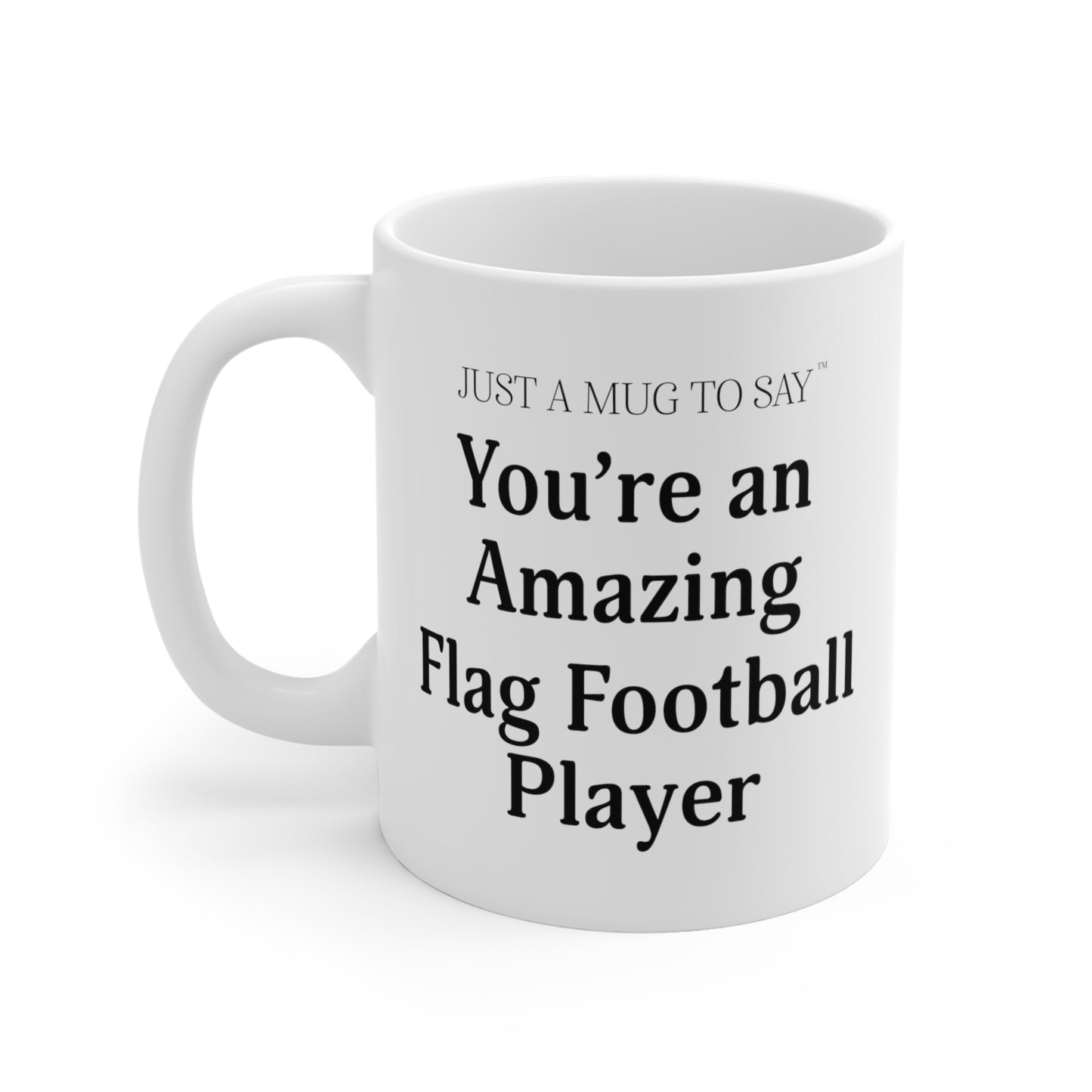 Flag Football Player Mug