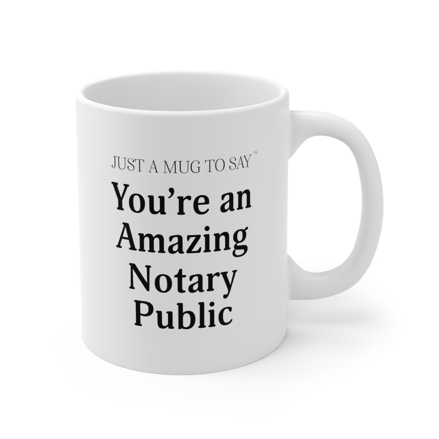 Notary Public Mug