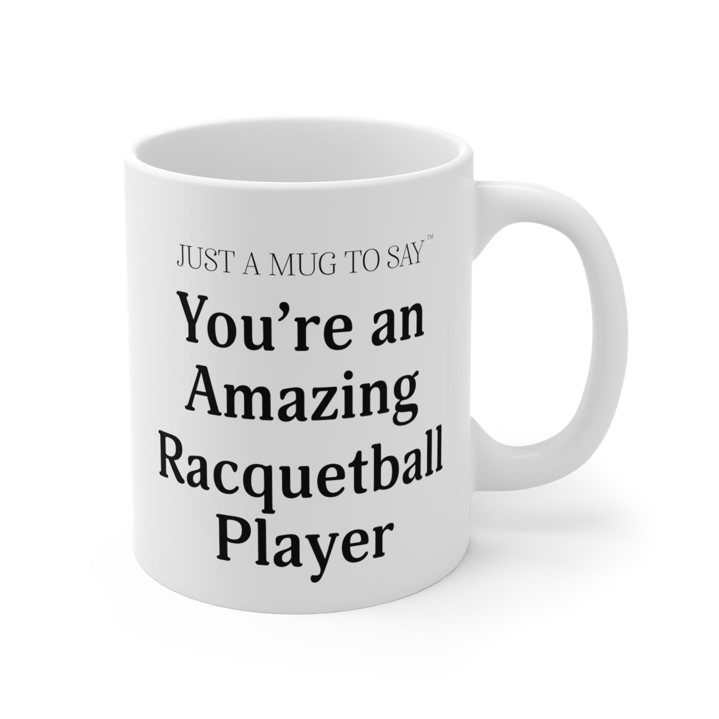 Racquetball Player Mug