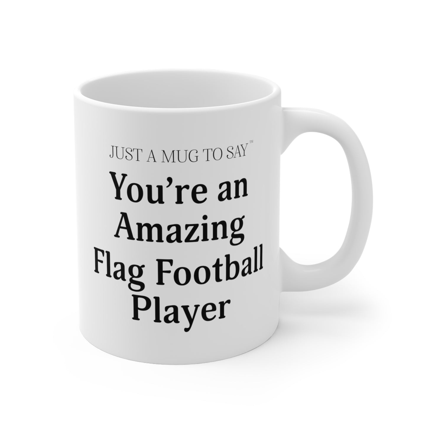 Flag Football Player Mug