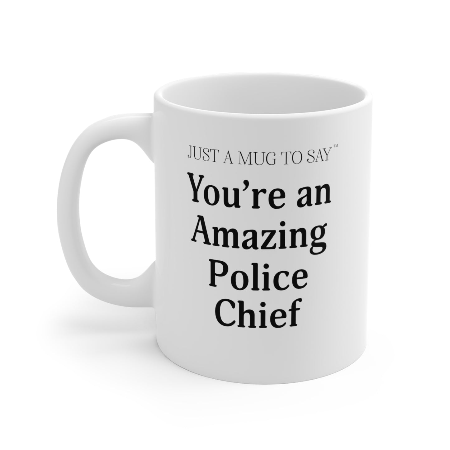 Police Chief Mug