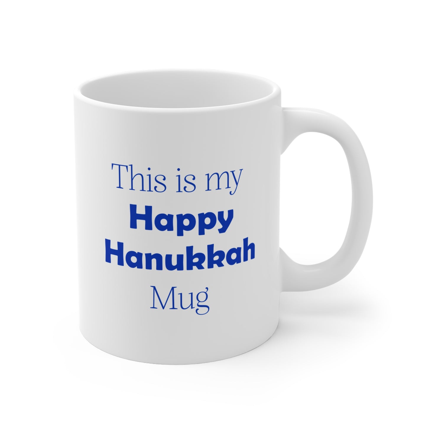 Funny Happy Hanukkah Mug