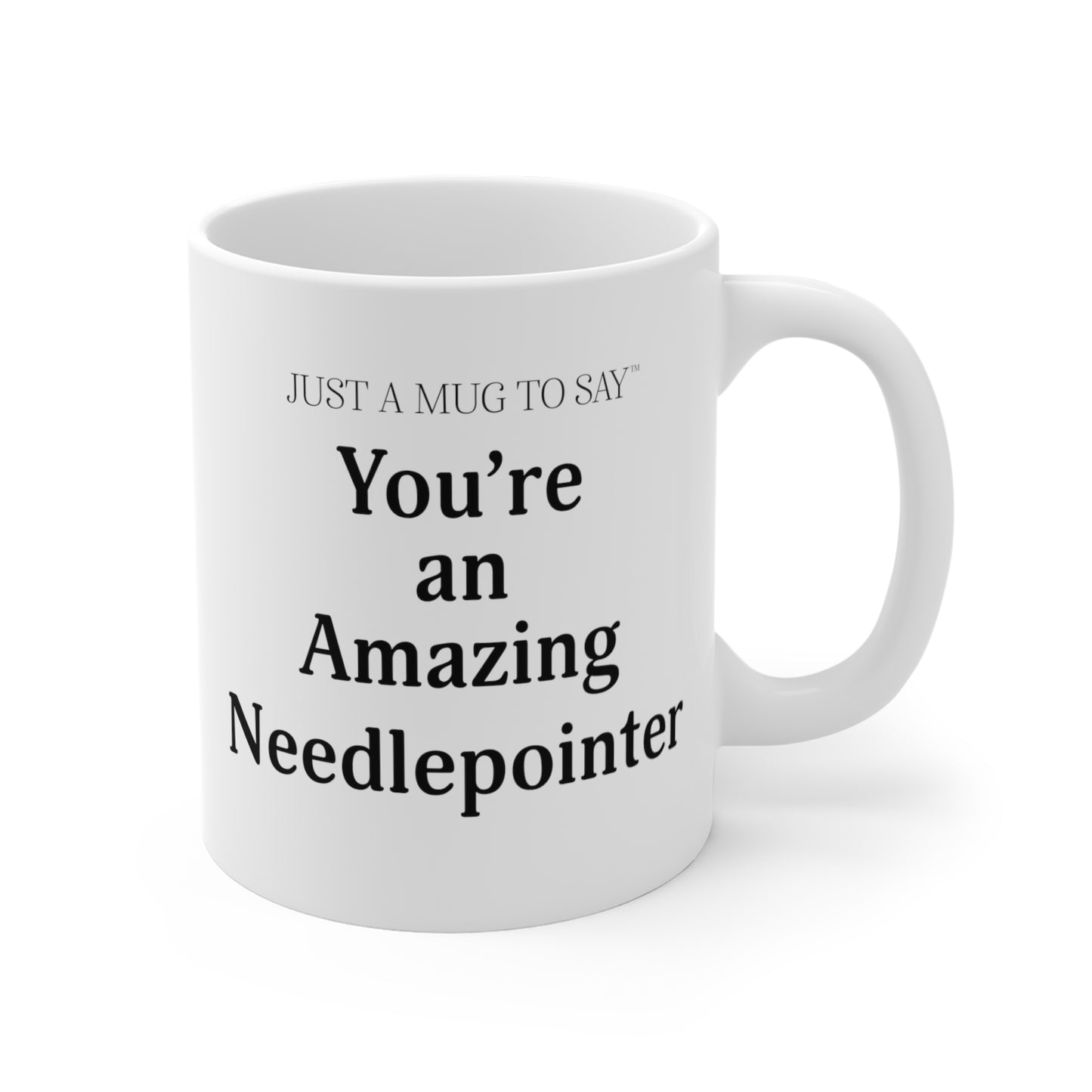 Needlepointer Mug