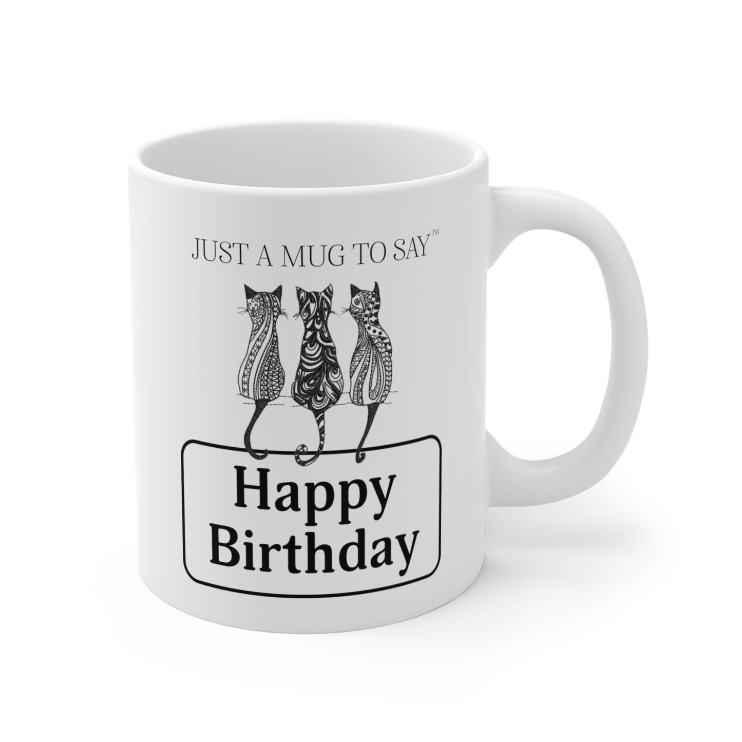 Cat Lover's Birthday Mug