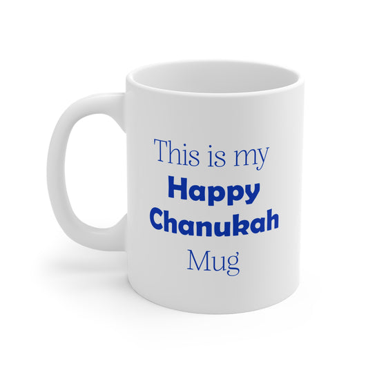 Funny Happy Chanukah Mug