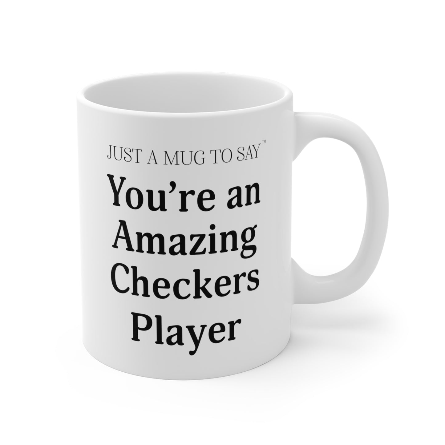 Checkers Player Mug