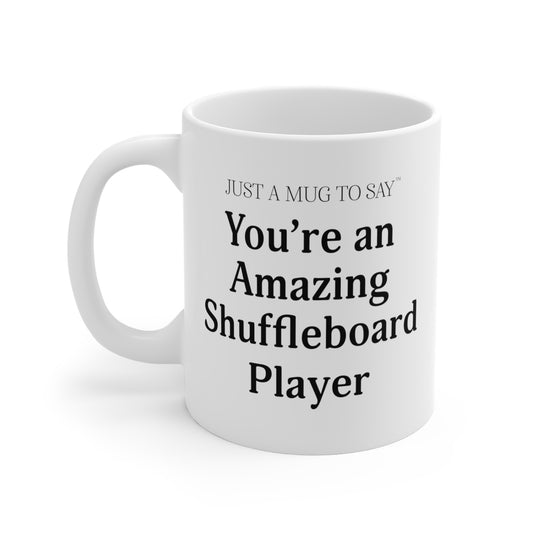 Shuffleboard Player Mug