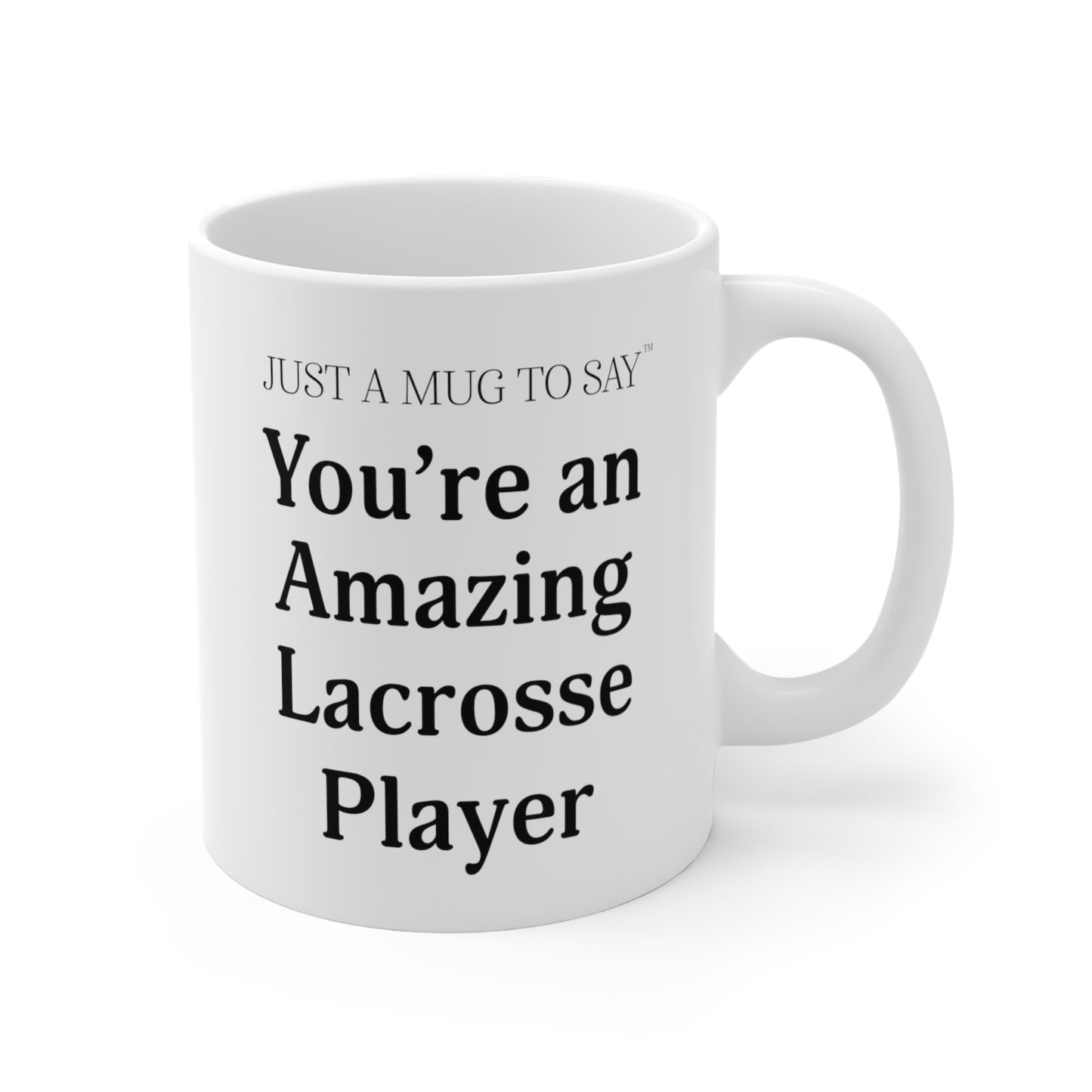 Lacrosse Player Mug