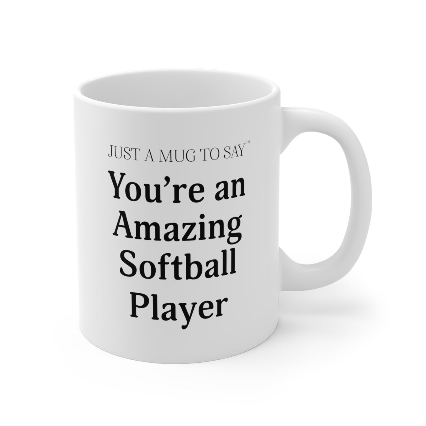 Softball Player Mug