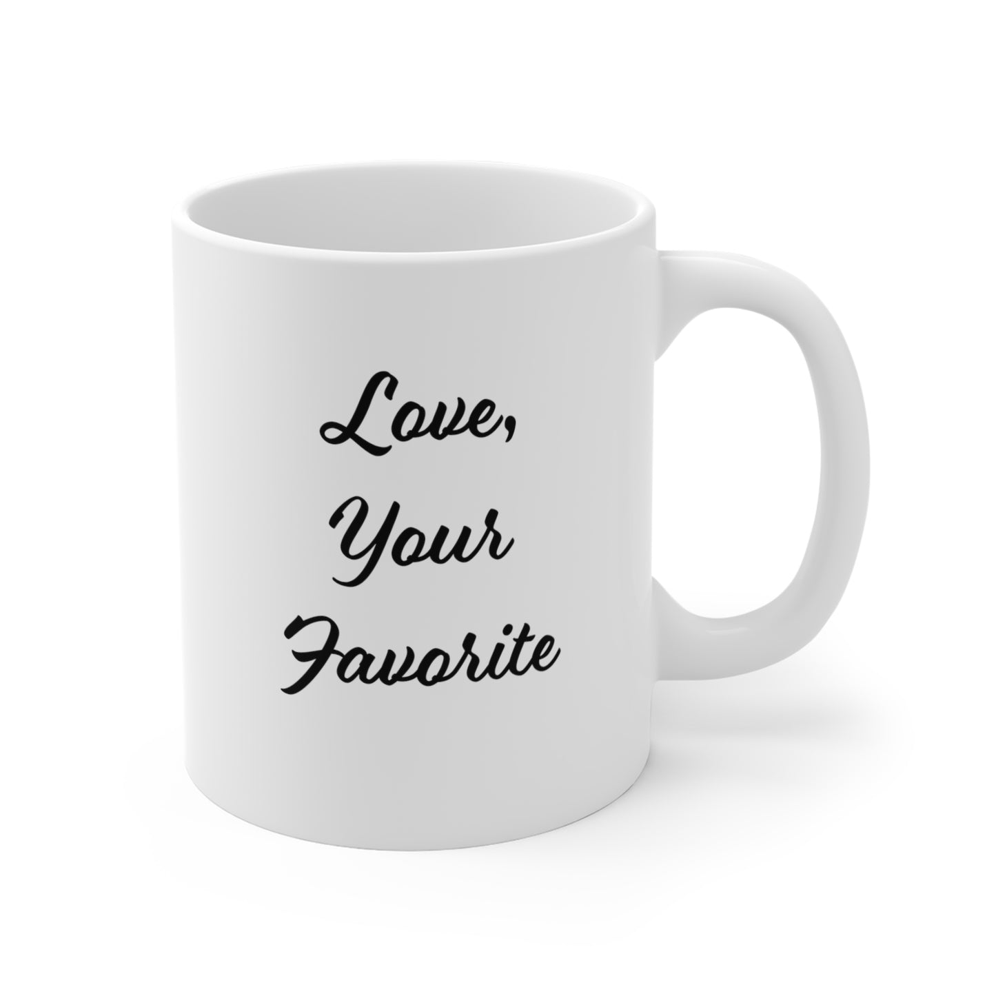 Happy Father's Day Love Your Favorite Mug - Left-handed