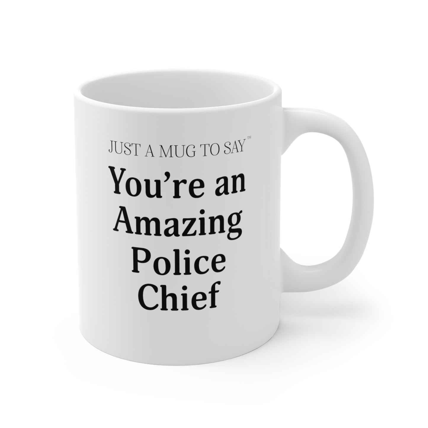 Police Chief Mug