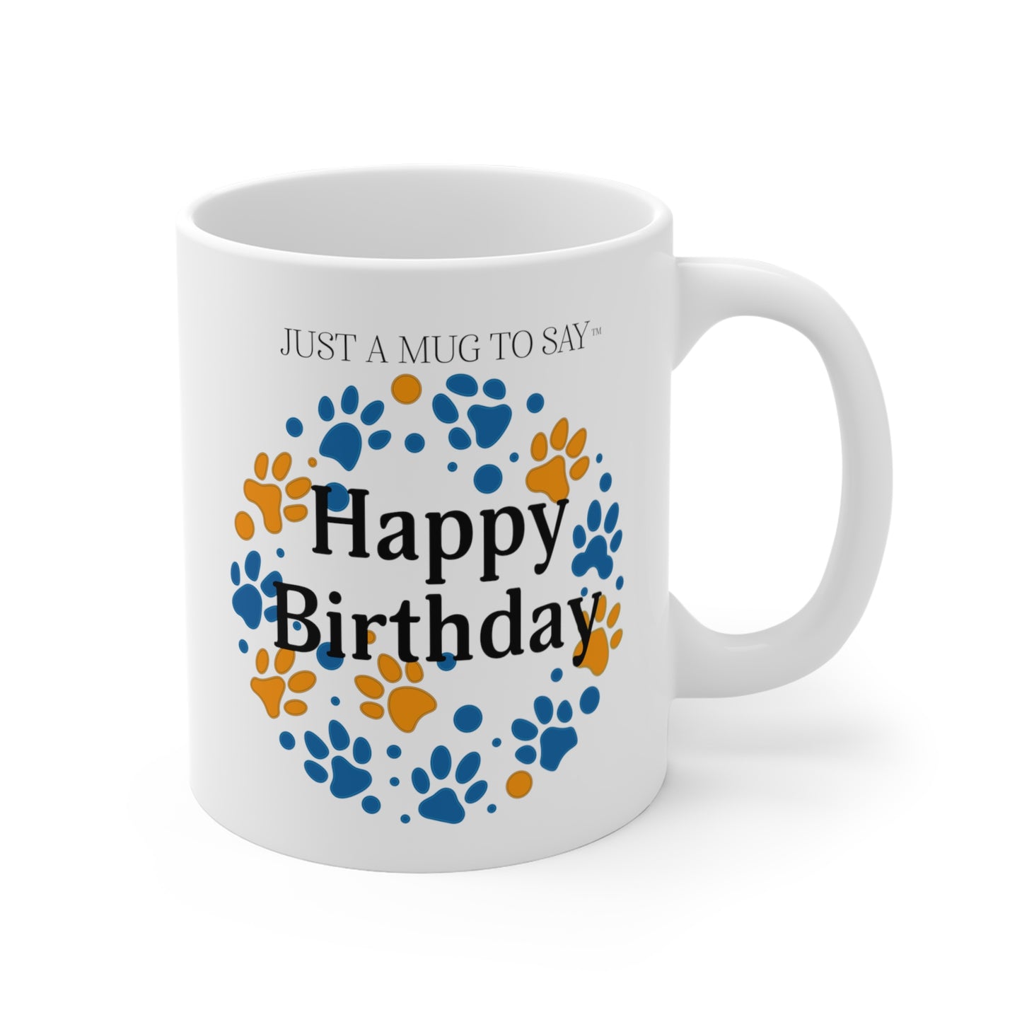 Dog Lover's Happy Birthday Mug