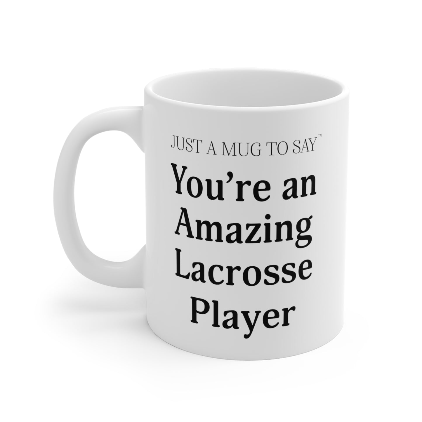 Lacrosse Player Mug