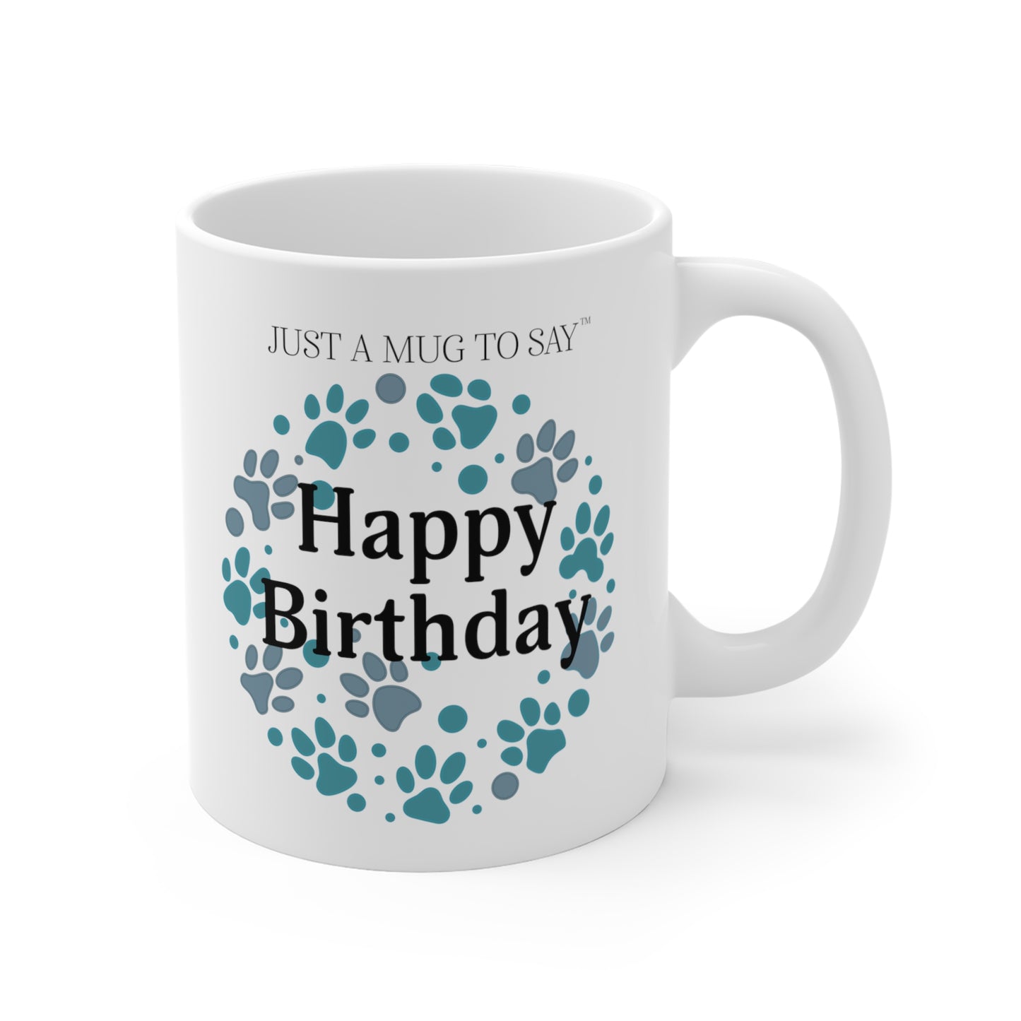 Dog Lover's Happy Birthday Mug