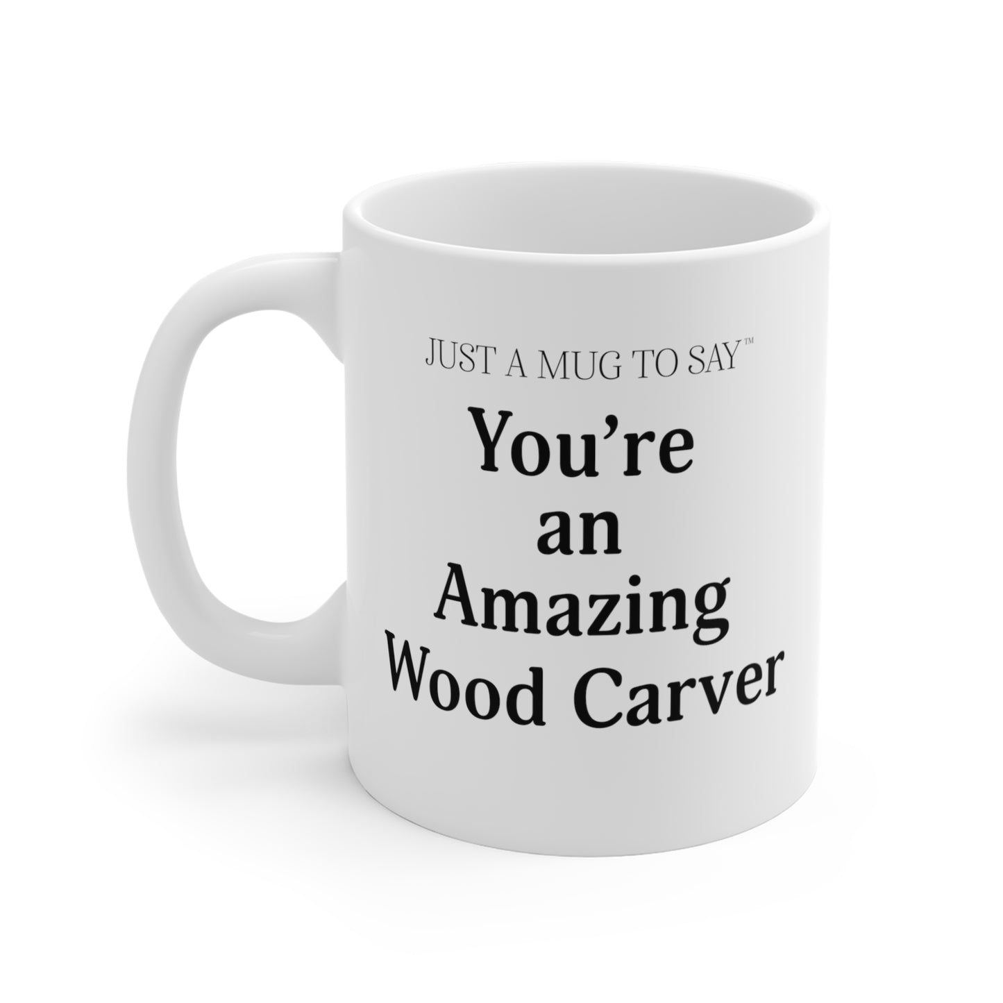 Wood Carver Mug