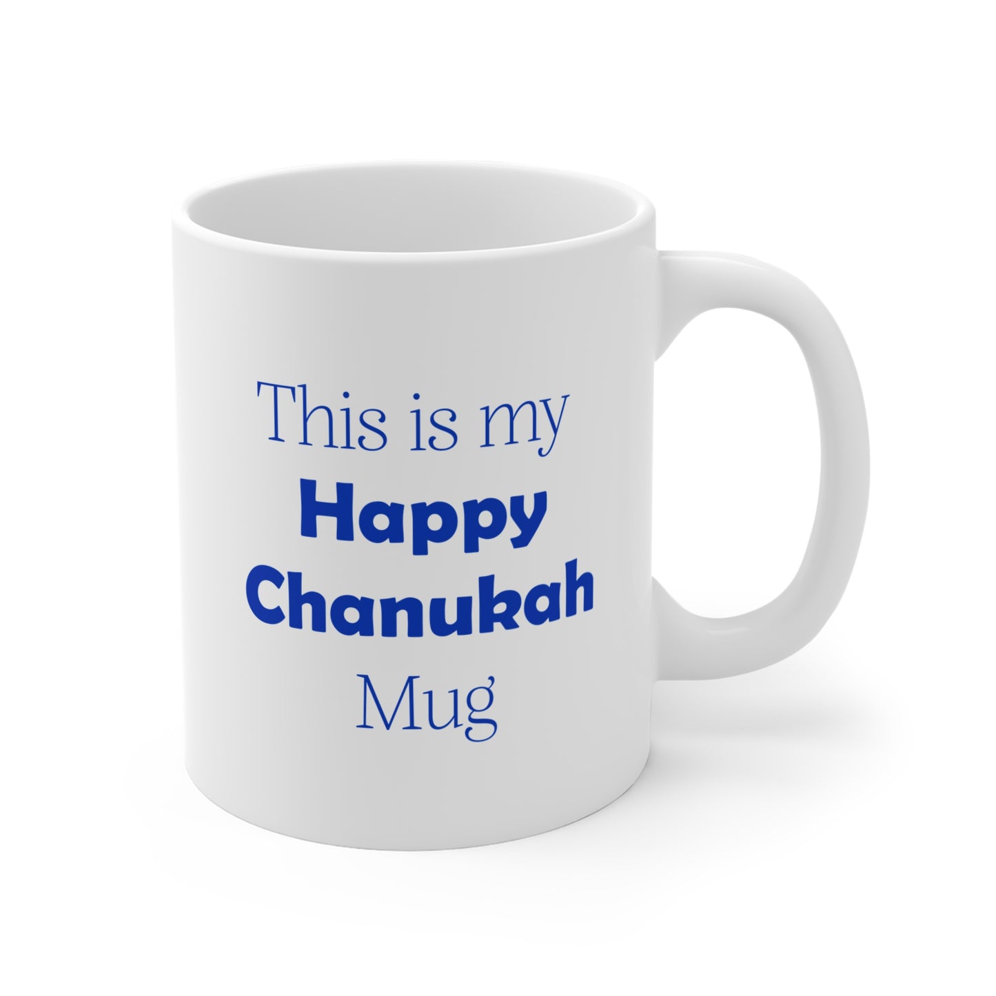 Funny Happy Chanukah Mug