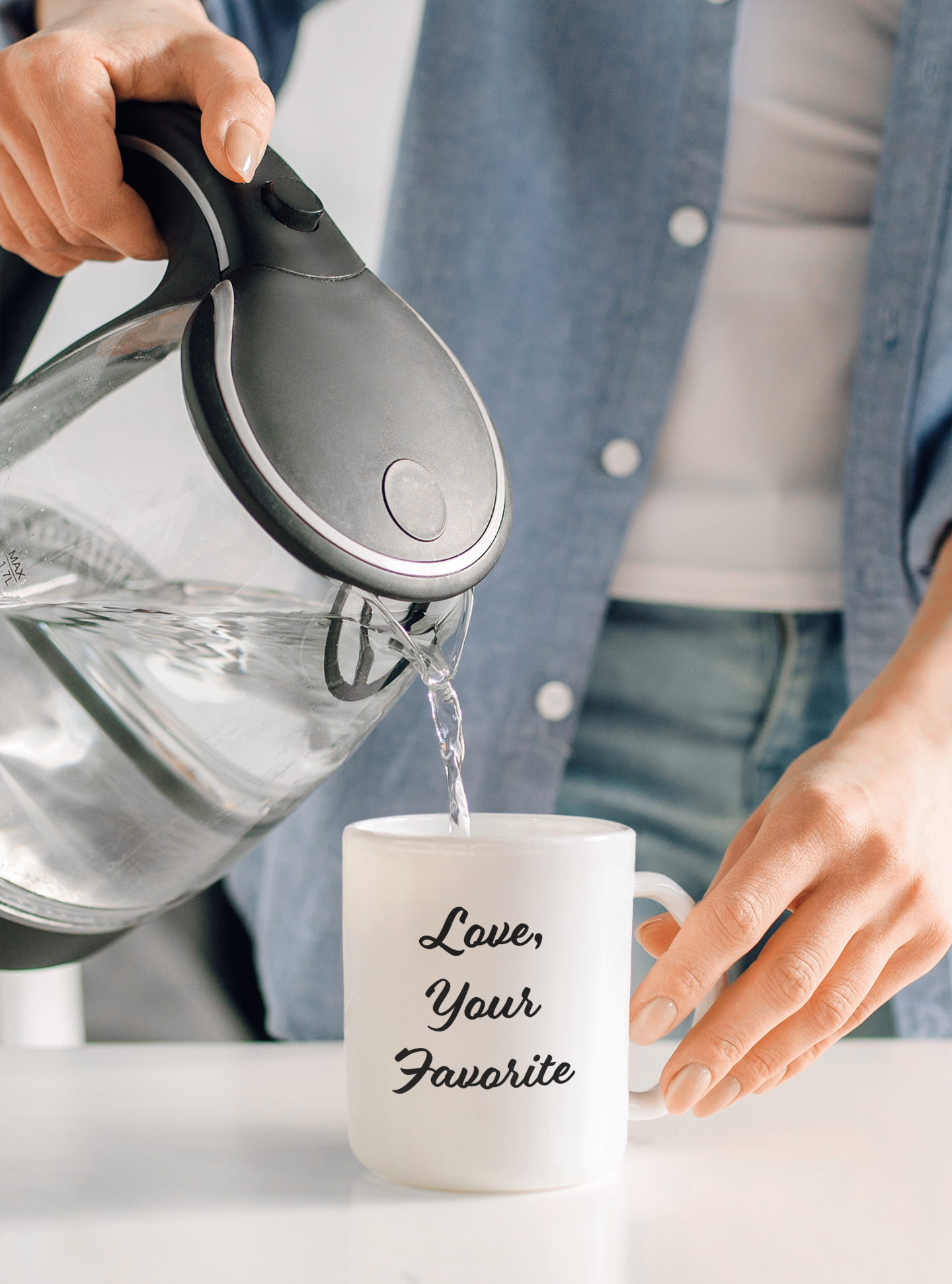 Happy Mother's Day Love Your Favorite - Left-handed Mug