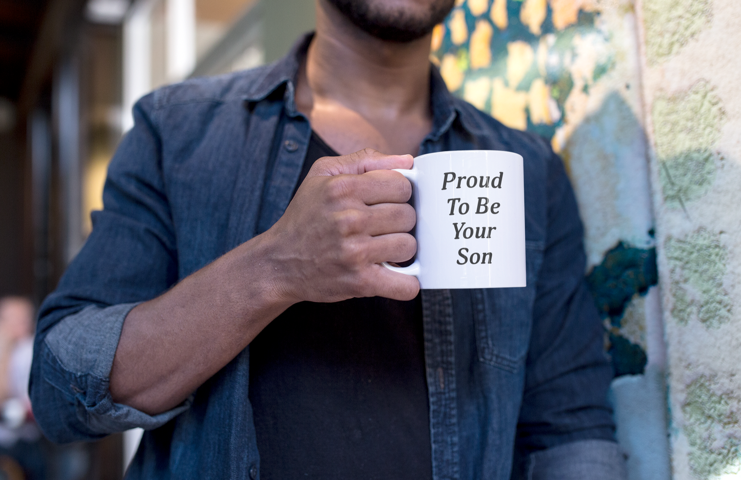 Happy Father's Day Proud To Be Your Son Mug - Right-handed mug